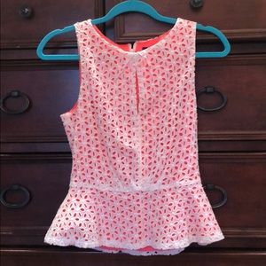 Sugarlips lace cutout top